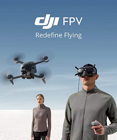 DJI FPV Combo First Person View Drone UAV Quadcopter with 4K Camera S Flight Mode Super Wide 150 FOV HD Low Latency Transmission Emergency Brake and Hover Gray 0 0