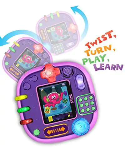 LeapFrog RockIt Twist Handheld Learning Game System Purple 0 2