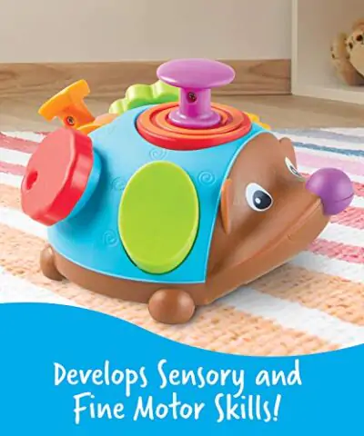 Learning Resources Spike the Fine Motor Hedgehog Fidget Friend Ages 18 months Fine Motor and Sensory Play ToyEducational Toys for Toddlers Toddler Montessori Toys 0 2