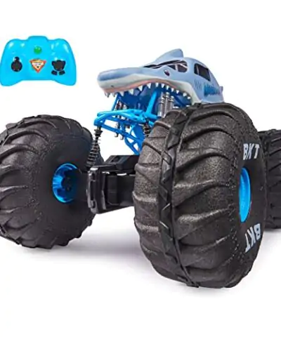 Monster Jam Official Mega Megalodon All Terrain Remote Control Monster Truck 16 Scale Kids Toys for Boys and Girls Ages 4 and up 0
