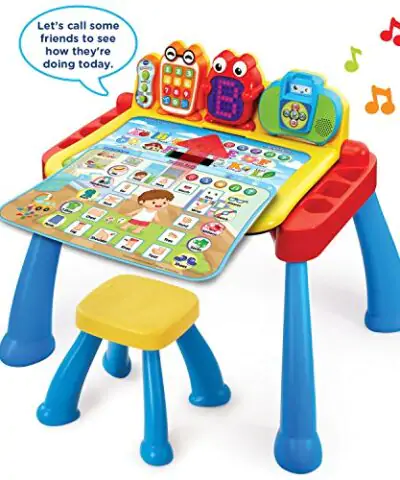 VTech Touch and Learn Activity Desk Deluxe Frustration Free Packaging 0 0