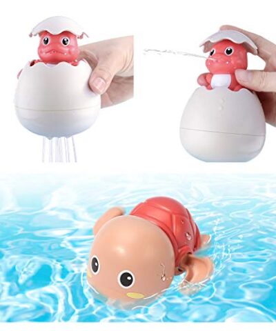 Bath Toy Bathtub Toy with Shower and Floating Squirting Toys Fishing Game for Toddles and Babies 0 3