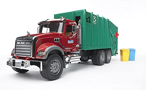 Bruder Mack Granite Rear Loading Garbage Truck