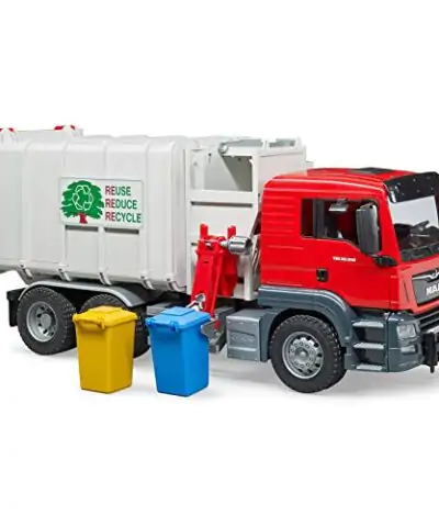 Bruder Toys 03761 Man TGS Side Loading Garbage Truck 0 1
