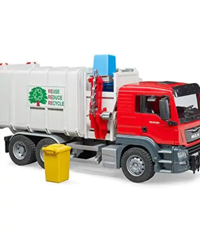 Bruder Toys 03761 Man TGS Side Loading Garbage Truck 0 3