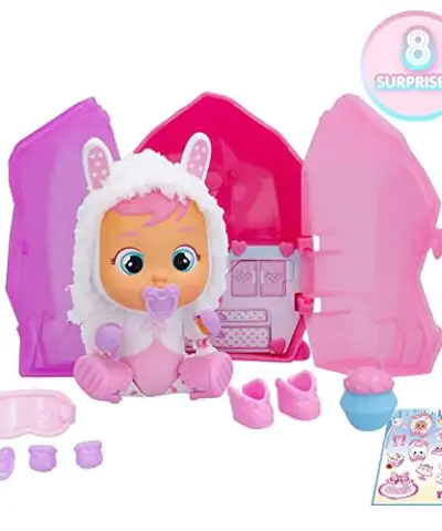 Cry Babies Magic Tears ICY World Keep Me Warm Series 8 Surprises Accessories Surprise Doll Great Gift for Kids Ages 3 0 0