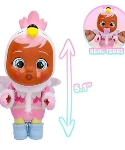 Cry Babies Magic Tears ICY World Keep Me Warm Series 8 Surprises Accessories Surprise Doll Great Gift for Kids Ages 3 0 1