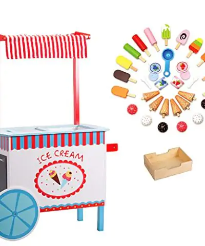 Ice Cream Cart Kids Playstand