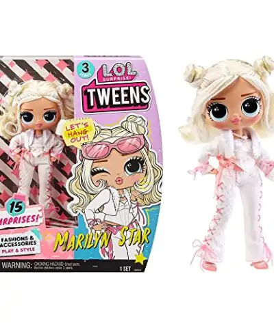 LOL Surprise Tweens Series 3 Marilyn Star Fashion Doll with 15 Surprises Including Accessories for Play Style Holiday Toy Playset Great Gift for Kids Girls Boys Ages 4 5 6 Years Old 0