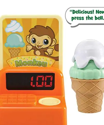 LeapFrog Scoop and Learn Ice Cream Cart Deluxe Frustration Free Packaging Pink 0 2