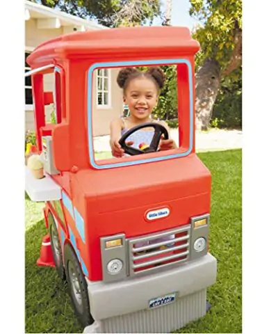 Little Tikes 2 in 1 Pretend Play Food Truck Kitchen Refreshed 0 2