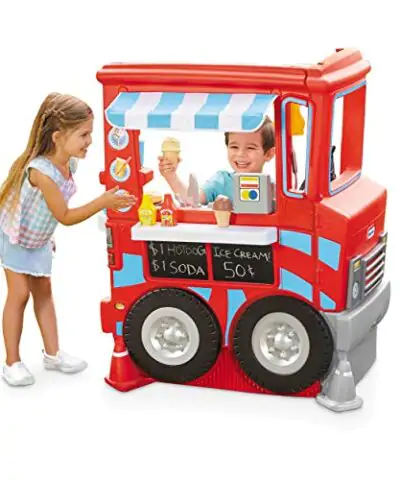 Little Tikes 2-in-1 Pretend Play Food & Ice Cream Truck