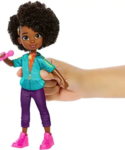 Mattel Karmas World Doll with Microphone Accessory Karma Grant 87 inch Doll 0 1