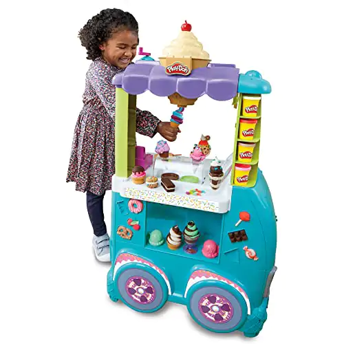 Play-Doh Kitchen Creations Ultimate Ice Cream Truck Toy Playset
