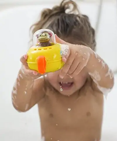 Skip Hop Baby Bath Toy Zoo Pull Go Submarine 0 3