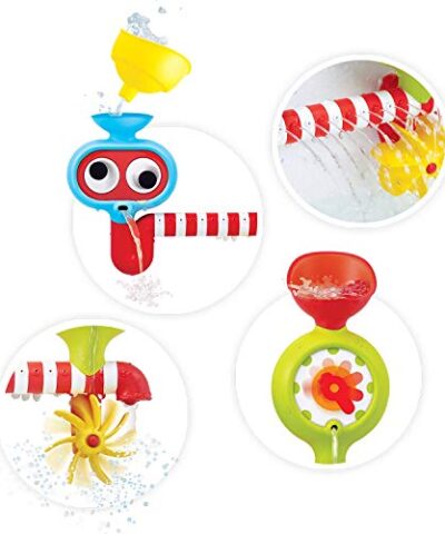 Yookidoo Kids Bath Toy Submarine Spray Station Battery Operated Water Pump with Hand Shower for Bathtime Play Generates Magical Effects Age 2 6 Years 0 1