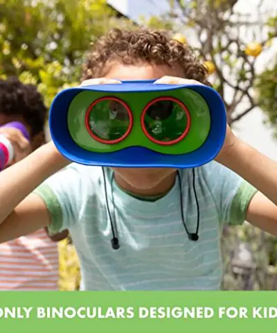 Educational Insights GeoSafari Jr Kidnoculars Binoculars for Toddlers Kids Gift for Toddlers Ages 3 0 0