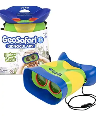 Educational Insights GeoSafari Jr Kidnoculars Binoculars for Toddlers Kids Gift for Toddlers Ages 3 0