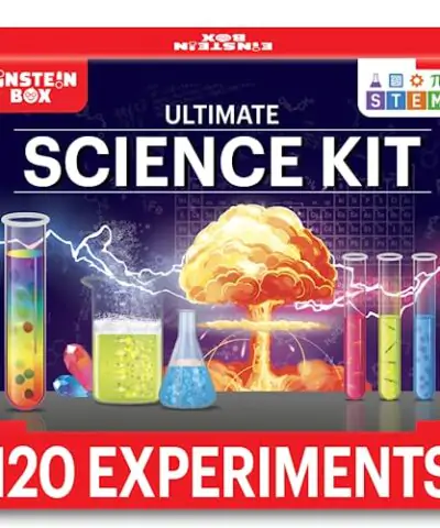 Einstein Box Science Experiment Kit For Kids Aged 8 12 14 STEM Projects STEM Toys Gift for 8 12 Year Old Boys Girls Chemistry Kit Set For 8 14 Year Olds 0