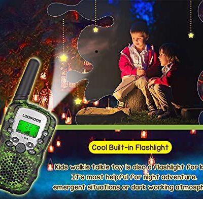 LOOIKOOS Walkie Talkies for Kids 3 KMs Long Range Walky Talky Radio Kid Toy Gifts for Boys and Girls 3 Pack Setup configuration Reviews pluginImport Reviews Reviews plugin Go ProProduct customization 0 3