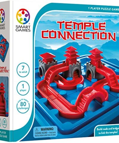 SmartGames Temple Connection 3D Board Game Puzzle Game for Ages 7 and Up 0 0