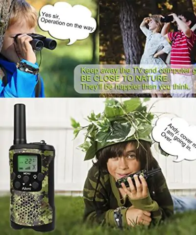 Walkie Talkies for Kids 22 Channel 2 Way Radio 3 Miles Long Range Handheld Walkie Talkies Durable Toy Best Birthday Gifts for 6 Year Old Boys and Girls fit Adventure Game Camping Green Camo 1 0 0