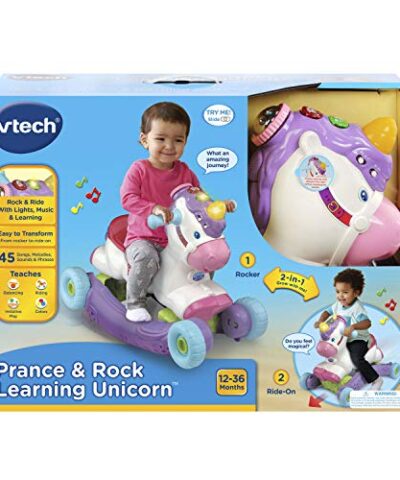 VTech Prance and Rock Learning Unicorn Multicolor 12 to 36 Months 0 5