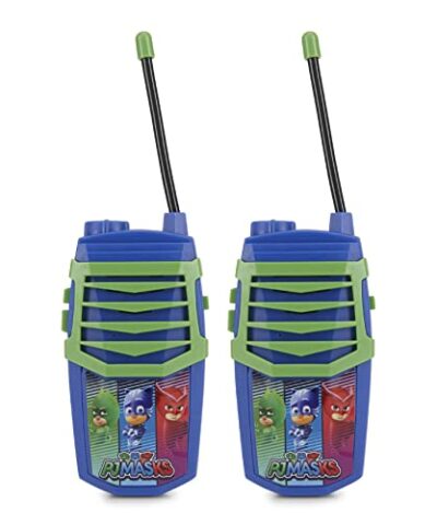 Sakar PJ Masks Molded Walkie Talkie for Kids Zak Designs PJ Masks Kids Water Bottle with Spout Cover and Built in Carrying Loop 0 0