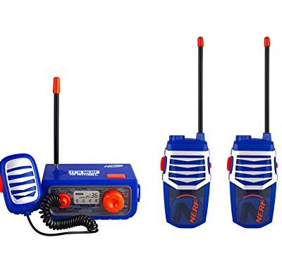 Walkie Talkies Set 3 Piece Walkie Talkie Base Station Kit for Kids and Adults Long Rang Three Way Radio with Volume Control Rugged Outside Toys for Children Boys and Girls 0